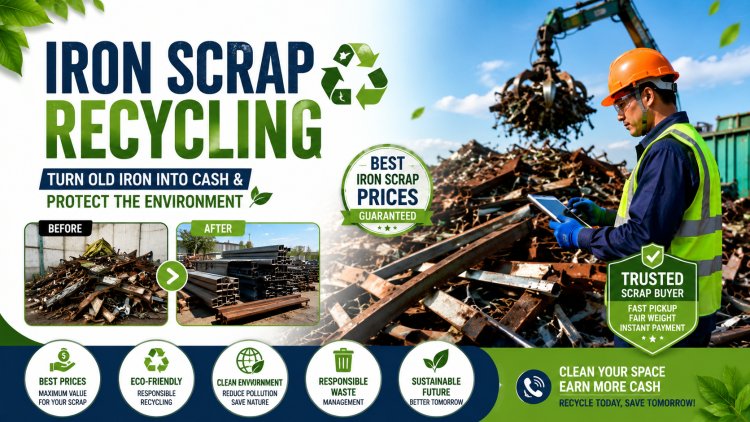 Iron Scrap Recycling: Sell Iron Scrap at the Best Price | Scrapar